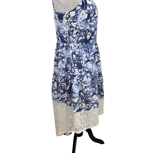 Peter Som For Design Nation Women's M Medium Sun Dress Lace Trim NWT Resort Wear - Picture 5 of 8